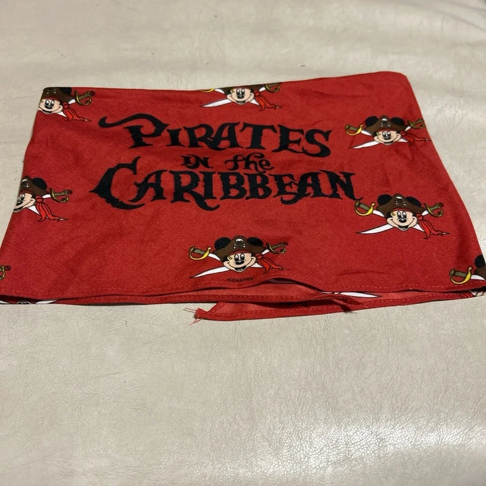 Disney Red Pirates of the Caribbean Scarf